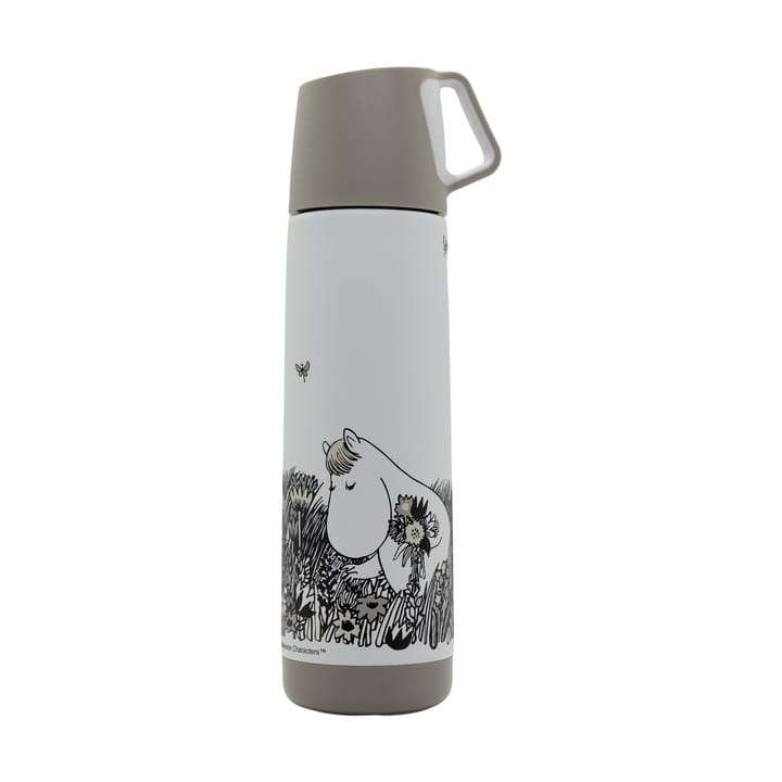 Mumin Graphic thermos 50 cl - White-black - Rätt Start