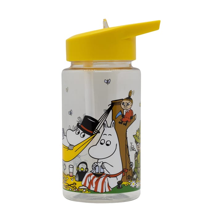 Mumin Picknick water bottle 550 ml - Yellow - Rätt Start