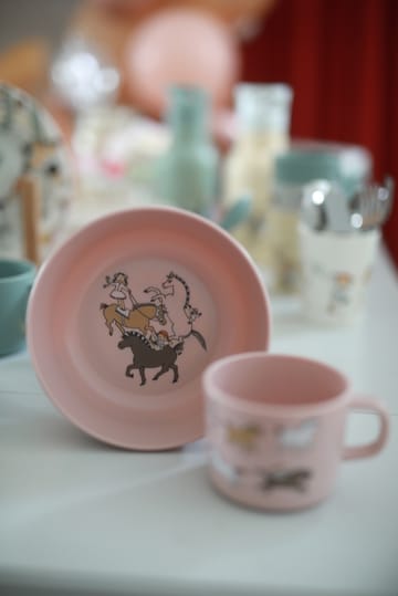 Pippi Cirkus bowl Ø14.5 cm - Pink - Rätt Start