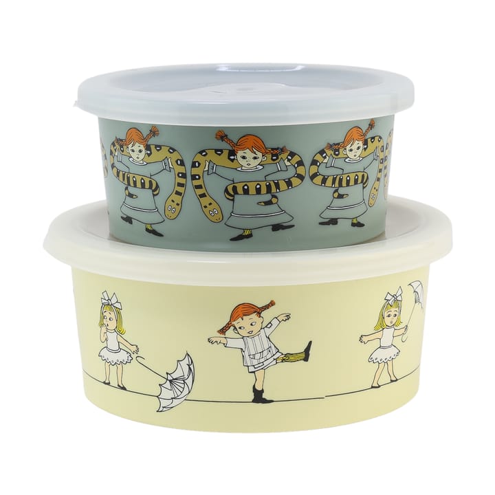 Pippi Cirkus snack box 2-pack - Multi - Rätt Start