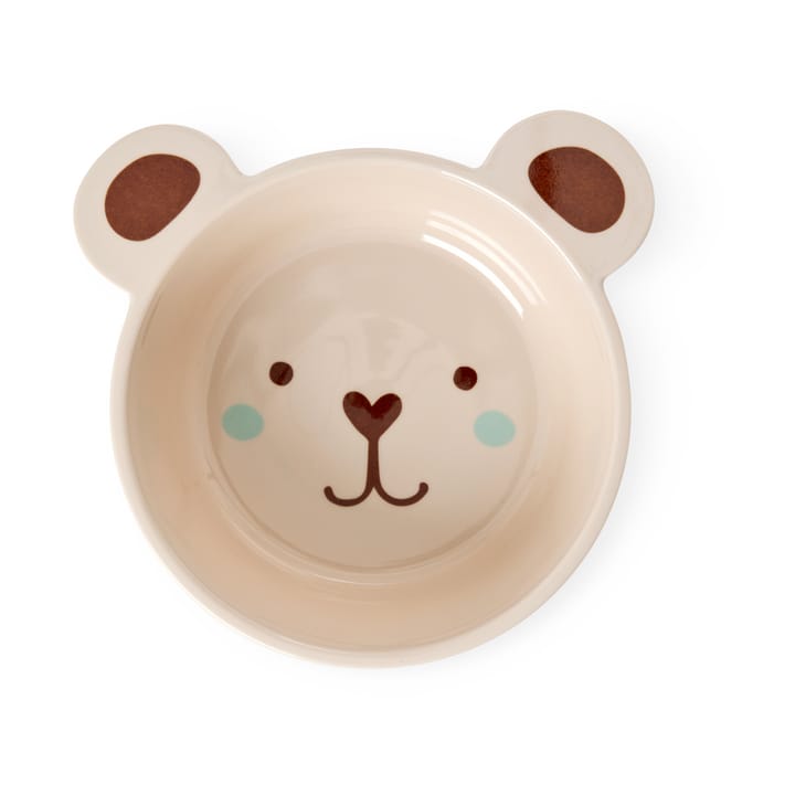 Rice bear-shaped melamine bowl 50 cl - Brown - RICE