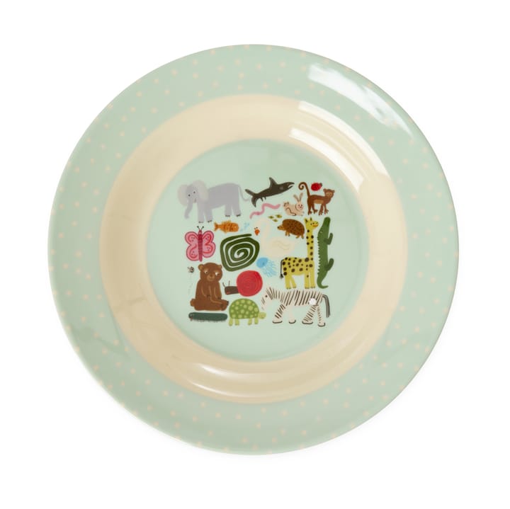 Rice children's bowl melamine Ø20 cm - Mint - RICE