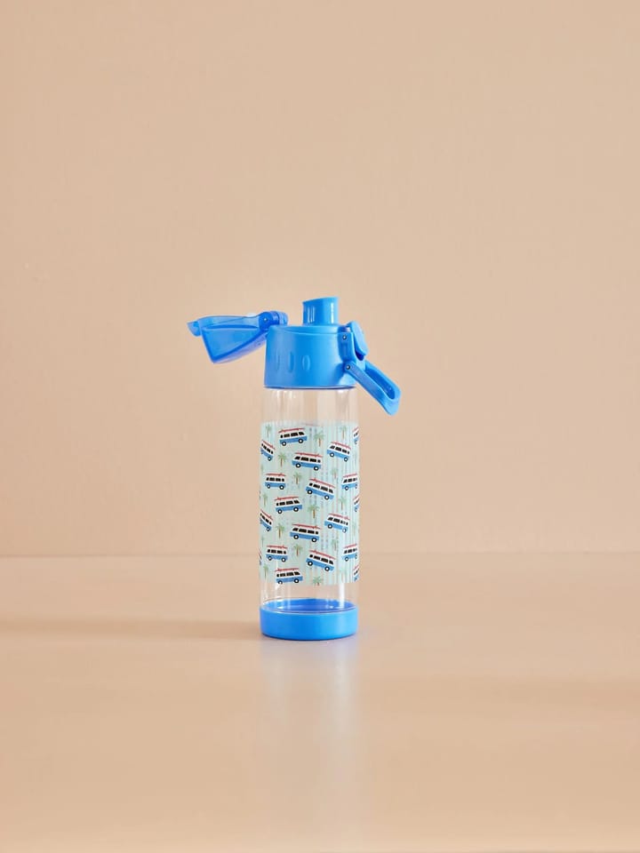 Rice children's water bottle 50 cl, Car print-blue RICE