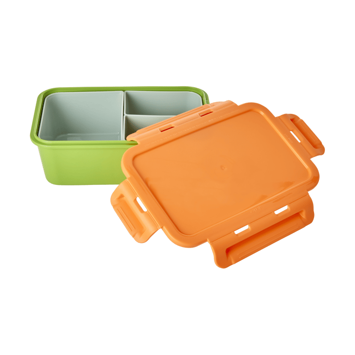 Rice lunch box with 3 compartments, Green RICE