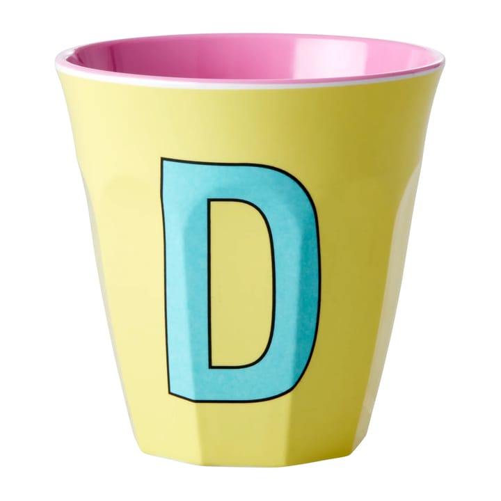 Rice melamin cup medium letter -  D 30 cl, Yellow RICE