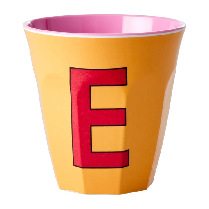 Rice melamin cup medium letter - E 30 cl - Apricot - RICE