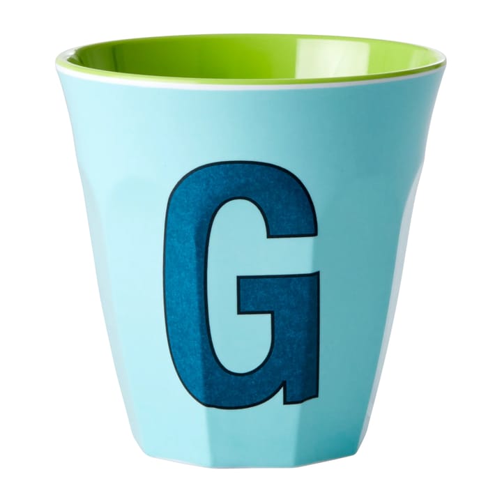 Rice melamin cup medium letter -  G 30 cl, Mint RICE