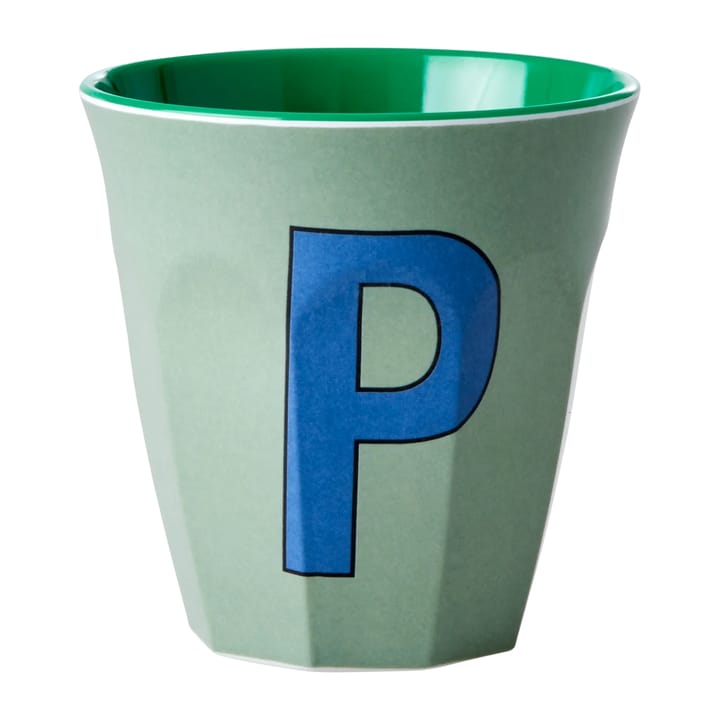 Rice melamin cup medium letter -  P 30 cl, Khaki RICE