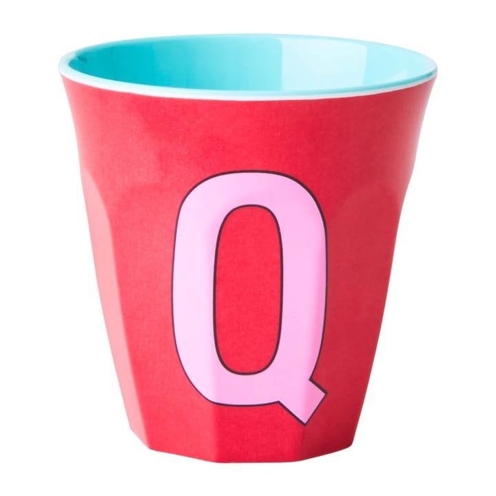 Rice melamin cup medium letter -  Q 30 cl, Pink RICE