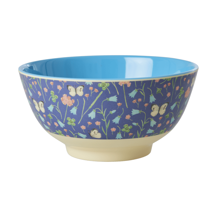 Rice melamine bowl medium - Butterfly Field - RICE