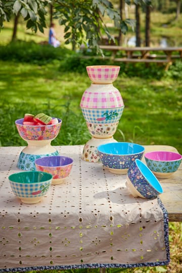 Rice melamine bowl medium - Butterfly Field - RICE