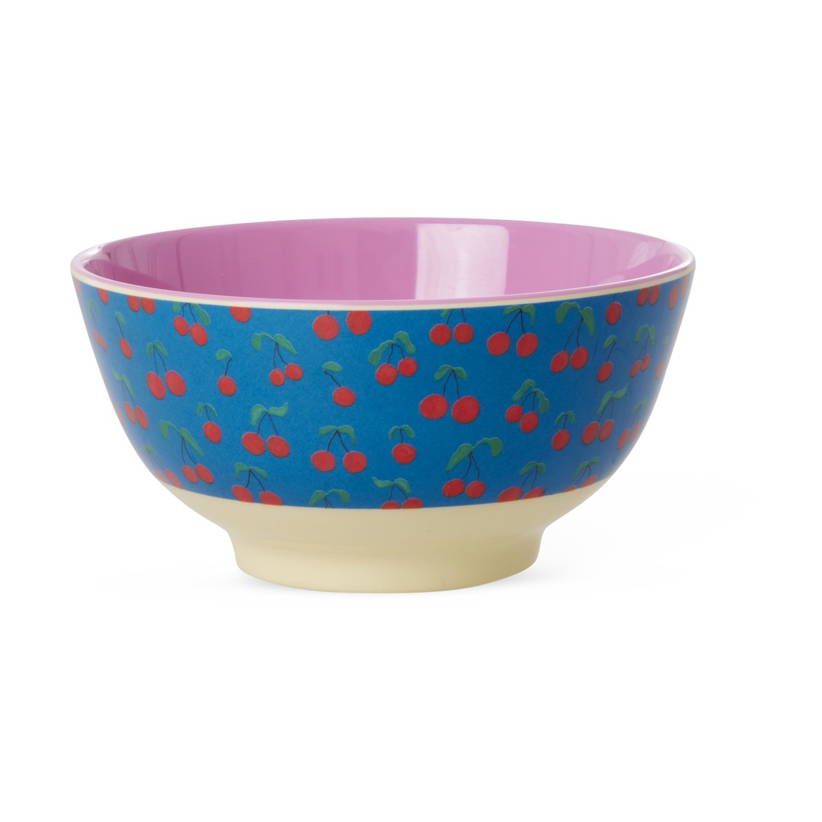 RICE Rice melamine bowl medium Cherry