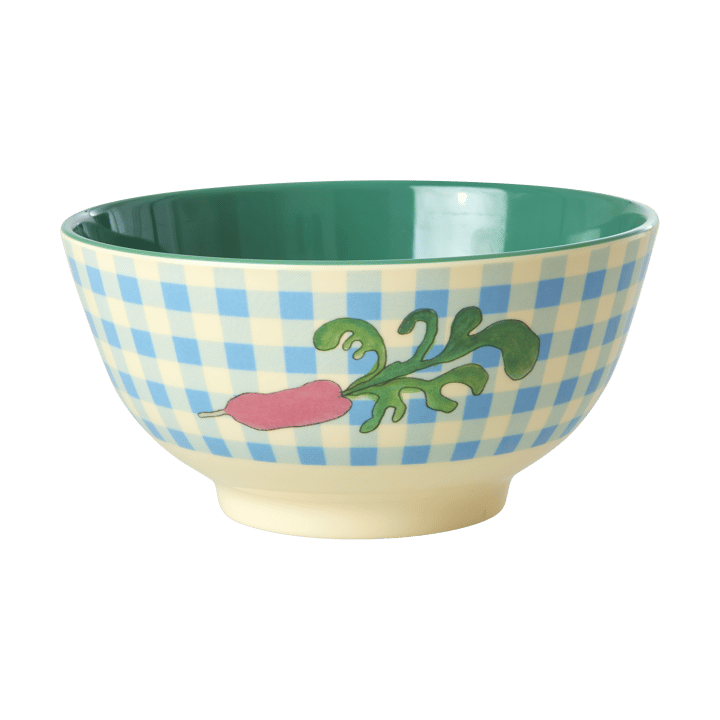 Rice melamine bowl medium, Ravishing Radish RICE