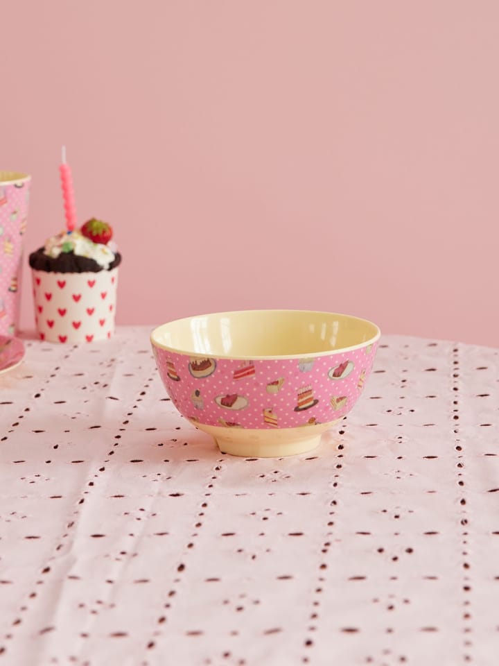 Rice melamine bowl medium, Sweet Cake RICE