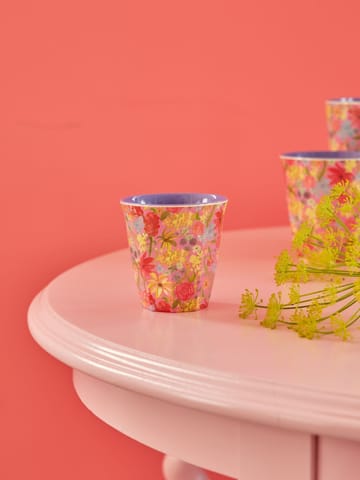 Rice melamine cup medium - Swedish Flower - RICE