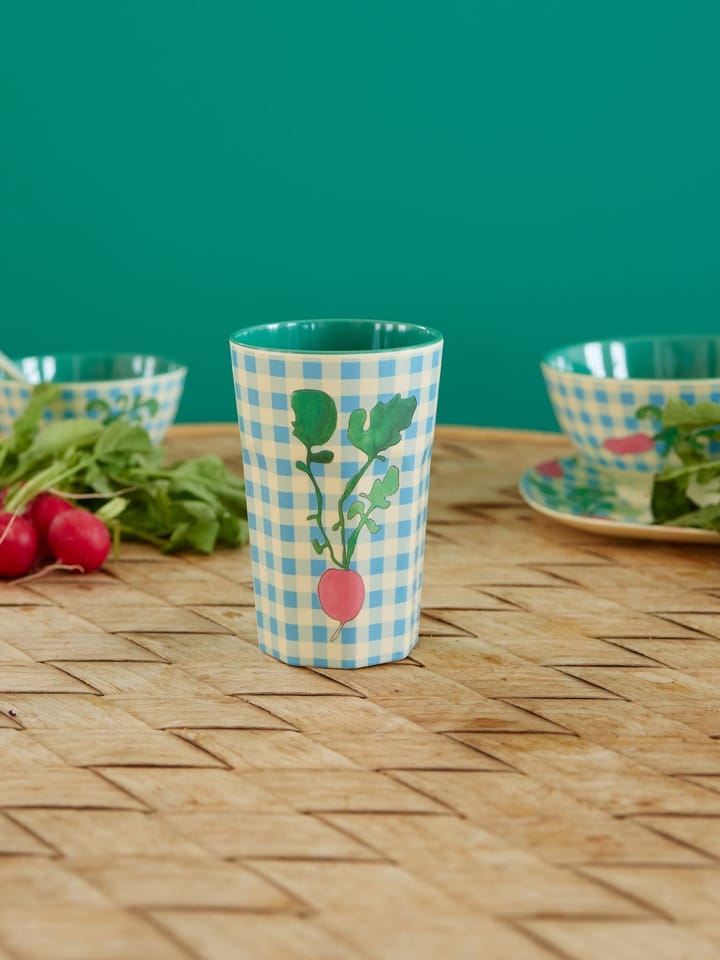 Rice melamine mug high, Ravishing Radish RICE