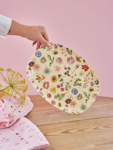 Rice melamine plate 22x30 cm - Floras Dream - RICE