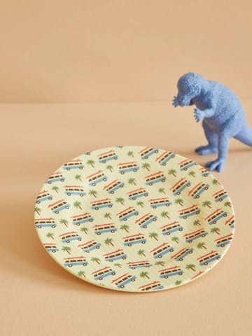 Rice melamine small plate 20 cm - Cars - RICE