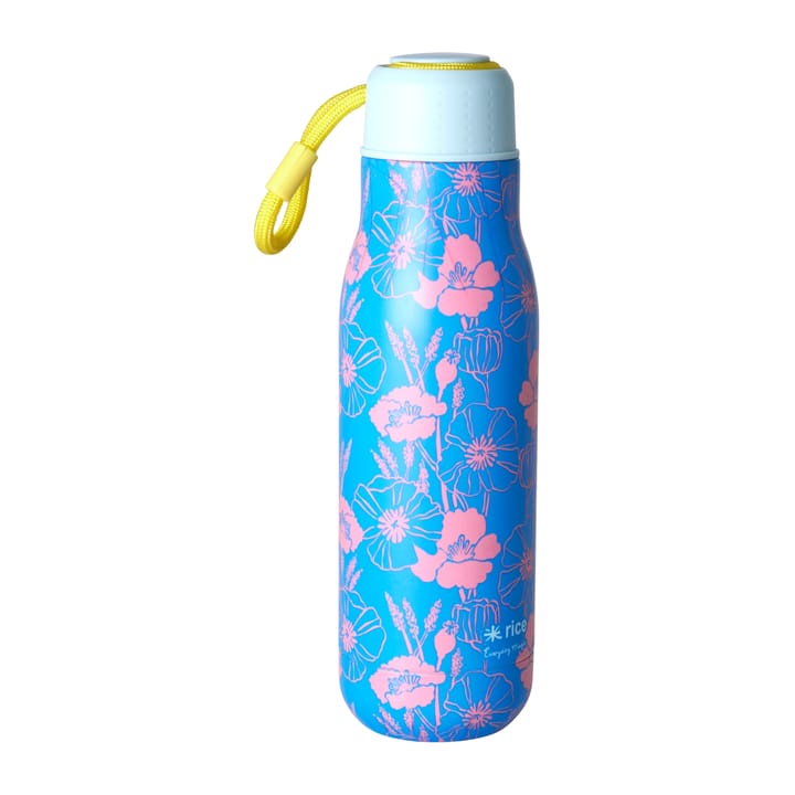 Rice thermos bottle 50 cl - Poppie love-blue - RICE