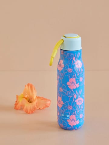 Rice thermos bottle 50 cl - Poppie love-blue - RICE