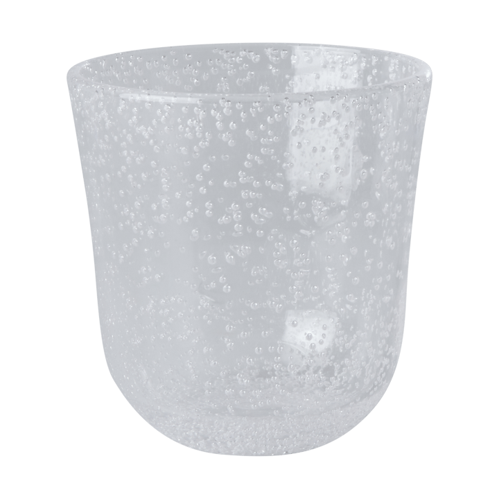 Rice tumbler glass bubble design acrylic 41 cl, Clear RICE