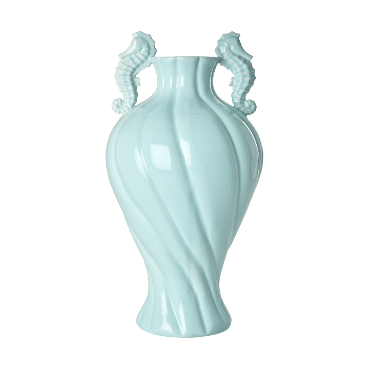 Rice vase seahorse large 41.3 cm, Mint RICE