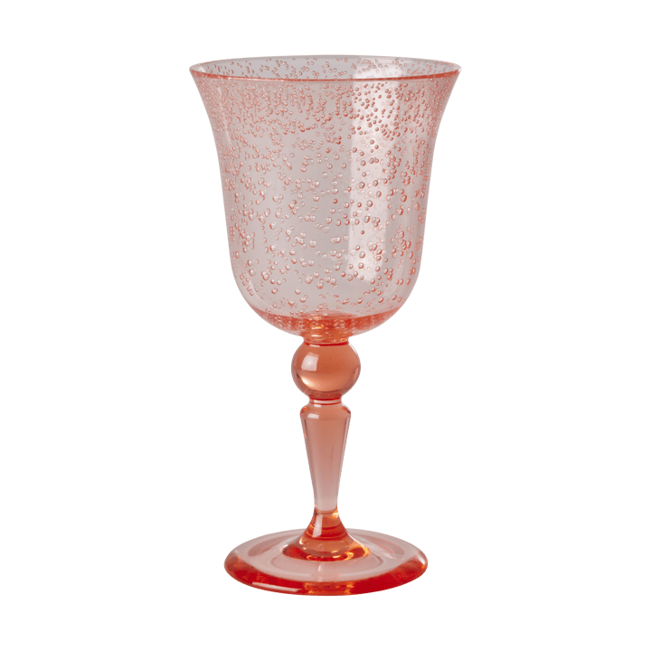 Rice wine glass bubble design 36 cl, Peach RICE