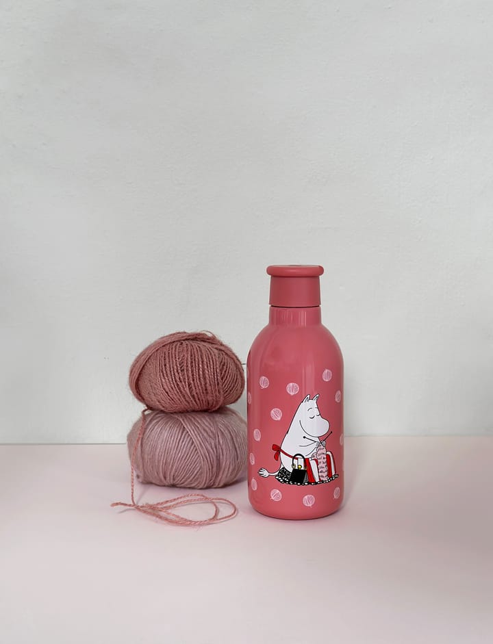 DRINK-IT Moomin thermos bottle 0.5 L, Moomin knitting RIG-TIG