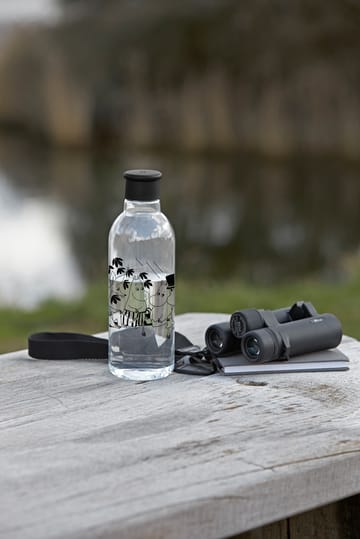 DRINK-IT Mumin water bottle 0.75 l - Black - RIG-TIG