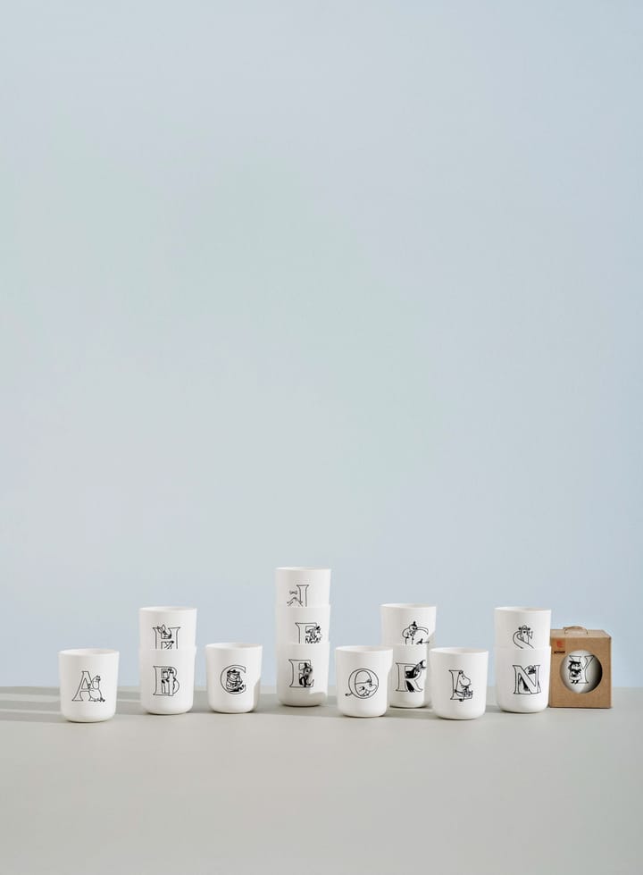 Moomin ABC mug 20 cl, B RIG-TIG