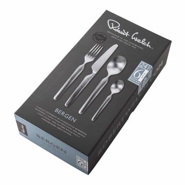 Bergen cutlery set matte - 24 pieces - Robert Welch