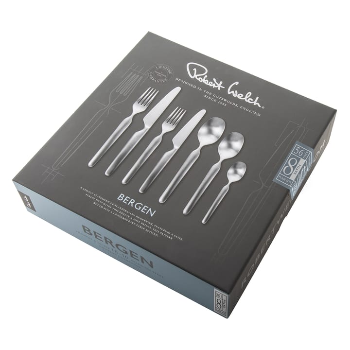 Bergen cutlery set matte, 56 pieces Robert Welch