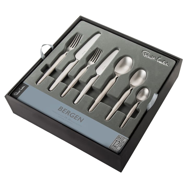 Bergen cutlery set matte, 84 pieces Robert Welch