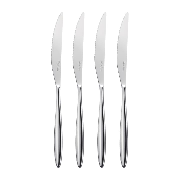 Hidcote Bright grill knife 4-pack, Stainless steel Robert Welch