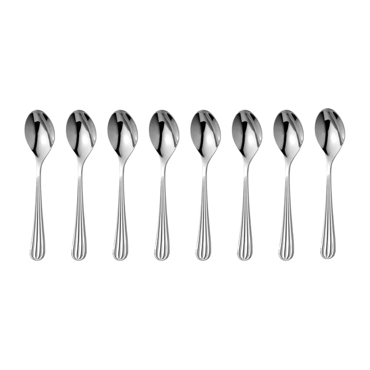 Palm Bright coffee spoon 8-pack, Stainless steel Robert Welch