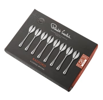 Radford coffee spoon matte 8 pieces - Stainless steel - Robert Welch