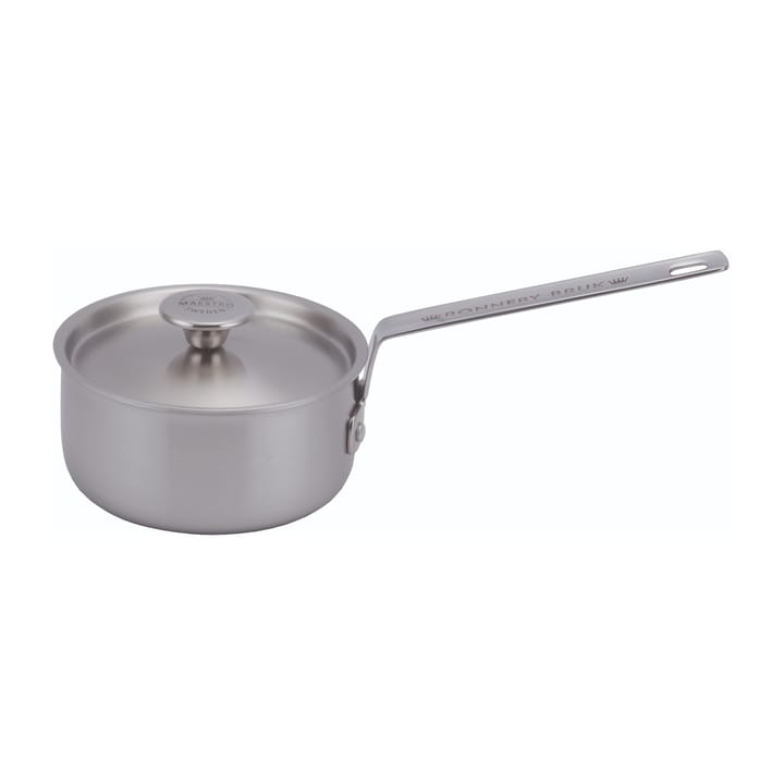 Inox stainless steel sauce pan  lid, 1.2 l Ronneby Bruk