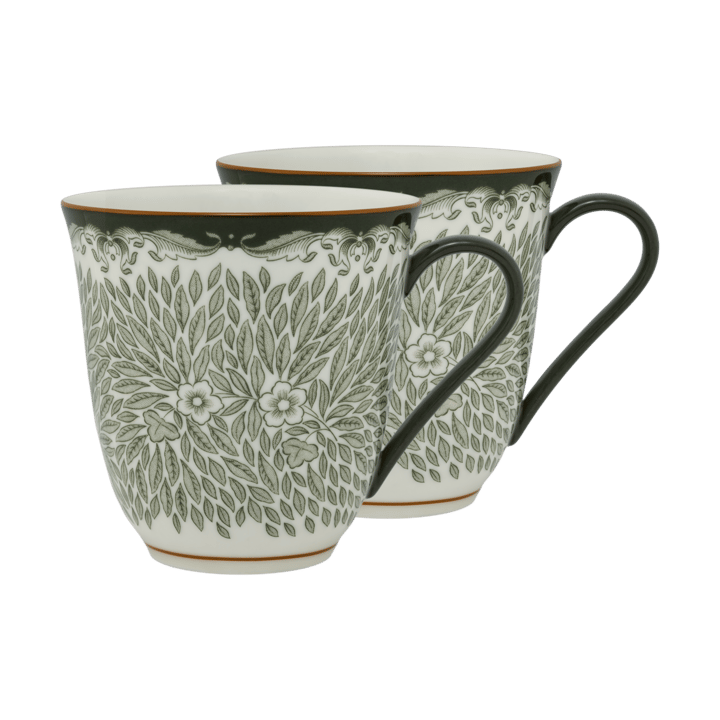 Ostindia Floris mug 30 cl2-pack, Green
 Rörstrand