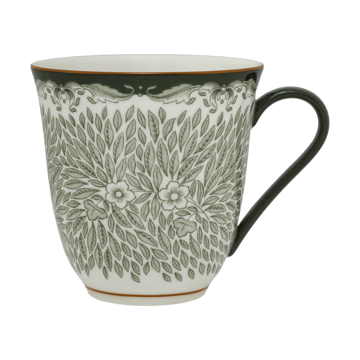 Ostindia Floris mug 30 cl2-pack - Green
 - Rörstrand