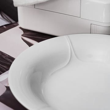 Pli Blanc deep plate 23 cm - White - Rörstrand