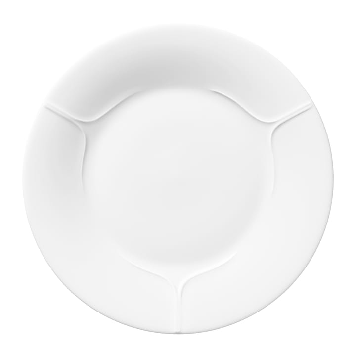 Pli Blanc plate 21 cm, white Rörstrand