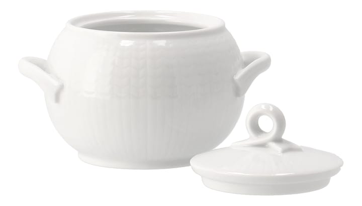 Swedish Grace bowl with lid 40 cl, snow (white) Rörstrand