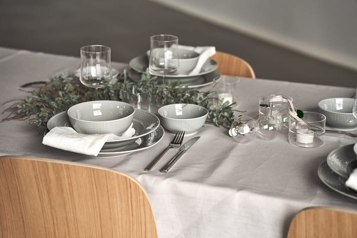 Swedish Grace deep plate 25 cm 6-pack Mist(grey) Rörstrand