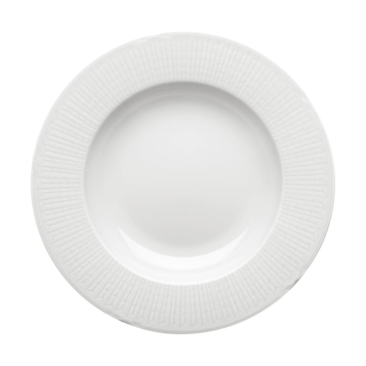 Swedish Grace deep plate 25 cm, 6-pack snow (white) Rörstrand