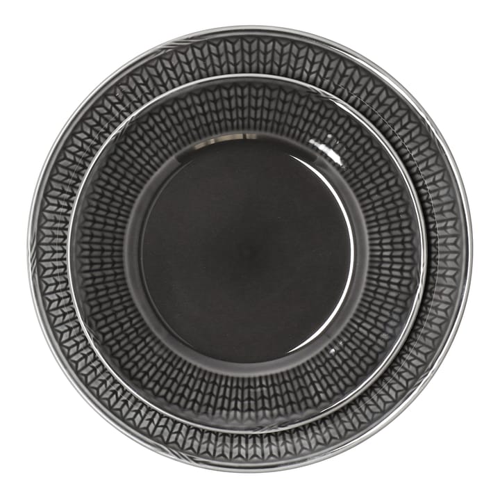 Swedish Grace plate Ø27 cm, stone (dark grey) Rörstrand