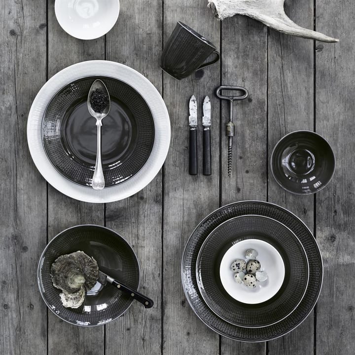 Swedish Grace plate Ø27 cm, stone (dark grey) Rörstrand