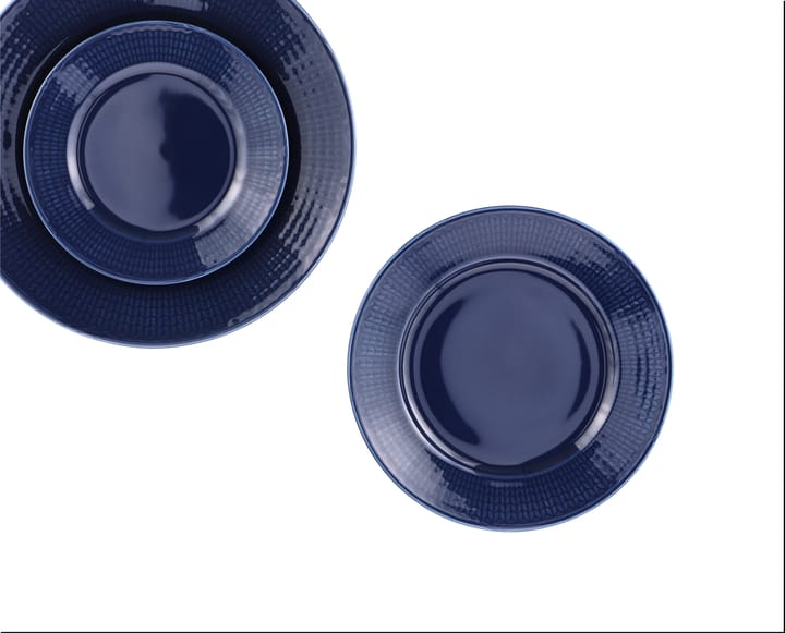 Swedish Grace plate small Ø21 cm, midnight (blue) Rörstrand