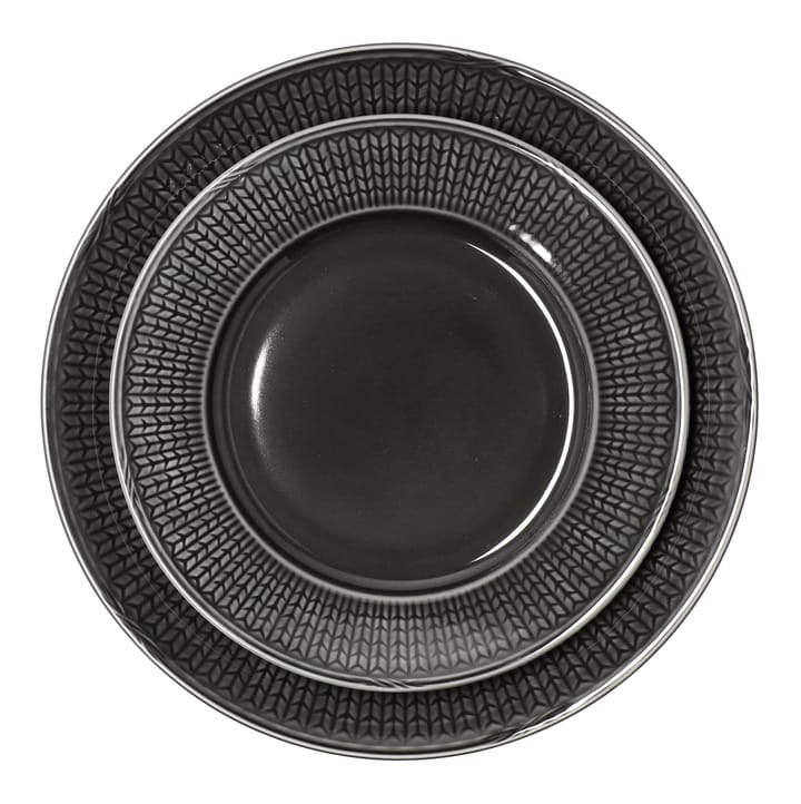 Swedish Grace side plate Ø17 cm, stone (dark grey) Rörstrand