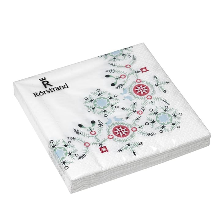Swedish Grace Winter napkin 20-pack, white Rörstrand