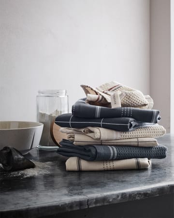 Alpha kitchen towel 50x70 cm - Dark grey - Rosendahl